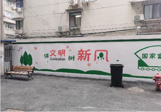 湘潭社区墙绘